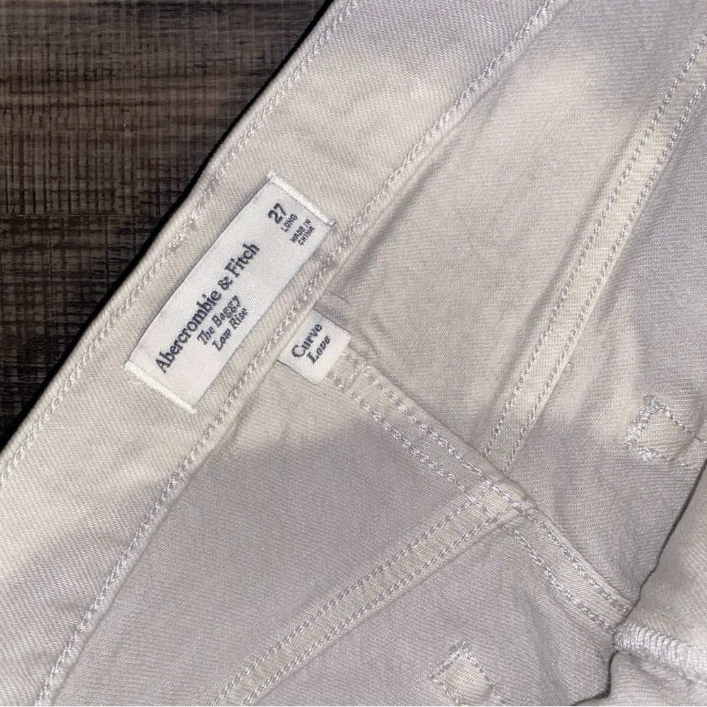 NWT Abercrombie & Fitch Light Blue Flare Jeans - Picture 10 of 15
